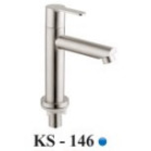 VÒI LAVABO LẠNH INOX SUS 304 KS-146